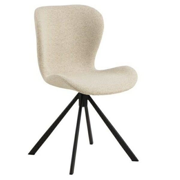 Krzesło obrotowe Batilda kremowe Monza 90 - ACTONA